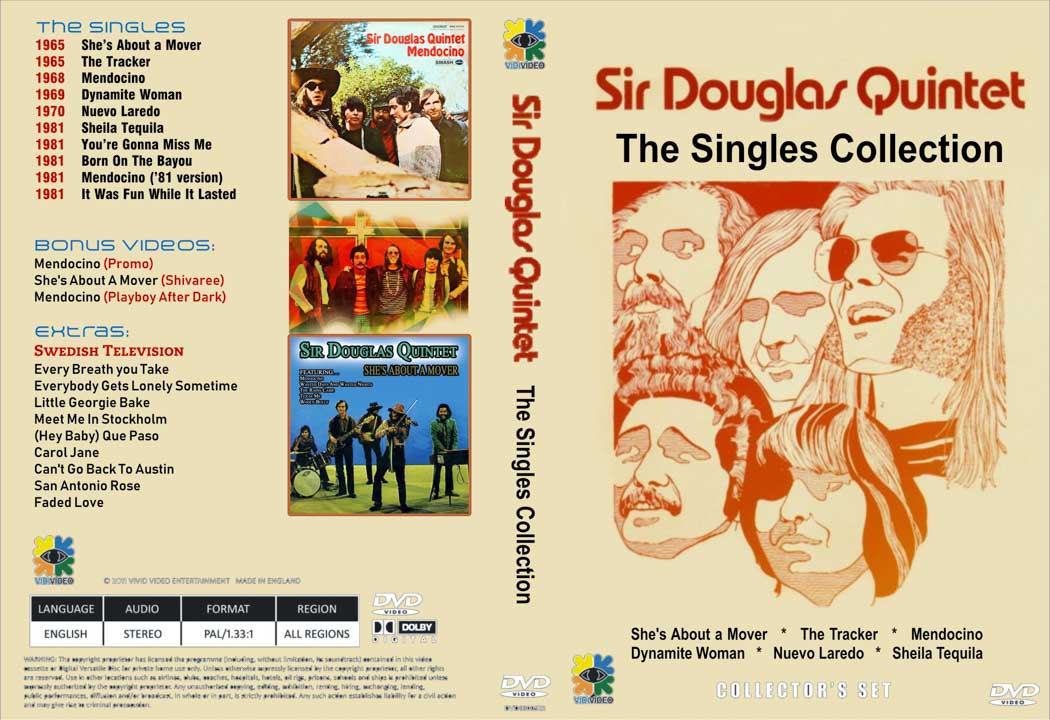 SIR DOUGLAS QUINTET The Singles Collection Hits Concert